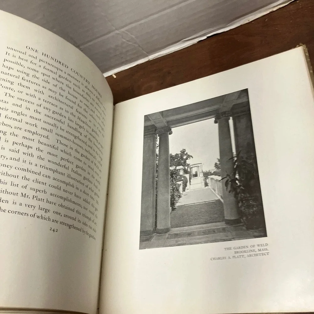 One Hundred Country Houses Aymar Embury II 1909 First Ed Architecture Design